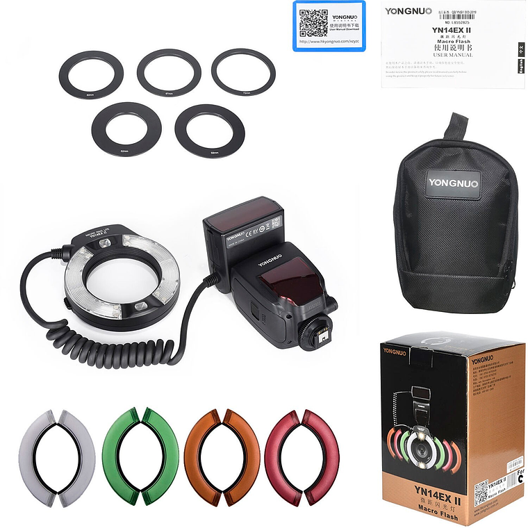 Yongnuo YN14EXII Flash anular para Canon 6