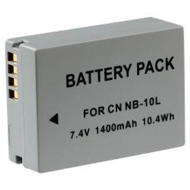 Iluminus Nb-10L Batería NB-10L para cámaras Canon 1