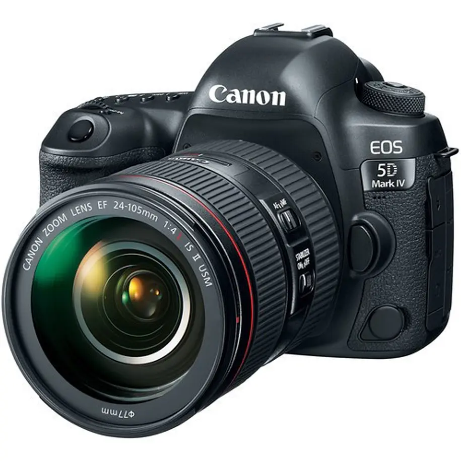 Canon 5D Mark IV - Cámara con Lente 24-105mm f/4L IS II USM 1