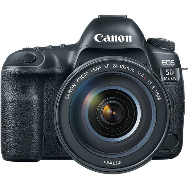 Canon 5D Mark IV - Cámara con Lente 24-105mm f/4L IS II USM 2