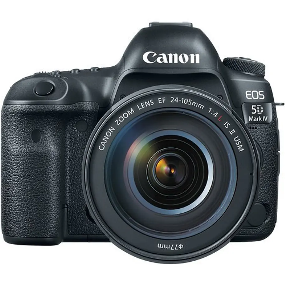 Canon 5D Mark IV - Cámara con Lente 24-105mm f/4L IS II USM 2