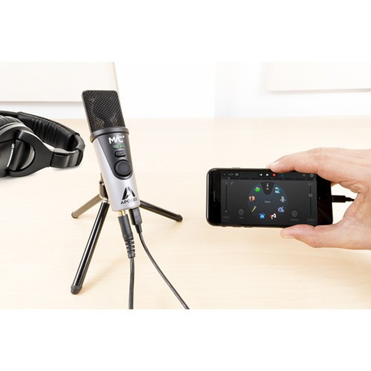 Apogee MiC Plus USB Micrófono Condensador para MAC - PC - Iphone o Ipad 12