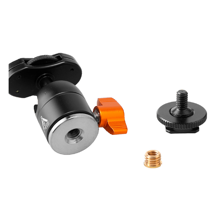 E-Image EI-A08R Mini Cabezal de Bola PRO (Color Negro) 6