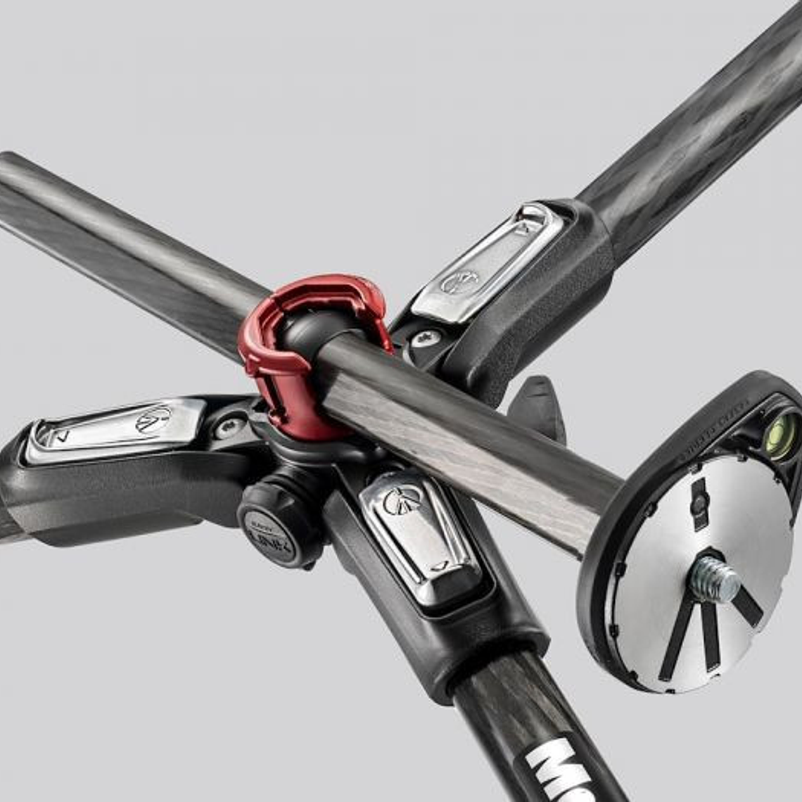 Manfrotto MT190CXPRO3 Trípode de Fibra de Carbono 190XPRO (Sin Cabezal) - Lever Locks 2