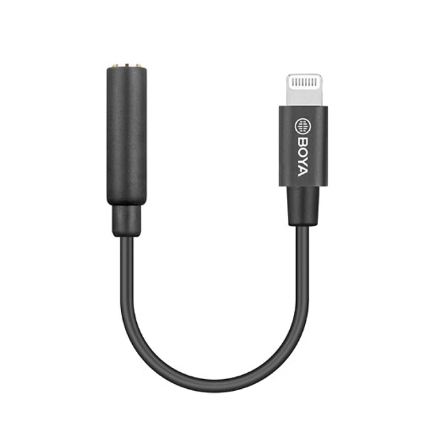 Boya BY-K3 Cable Macho Lightning - Hembra TRRS 2