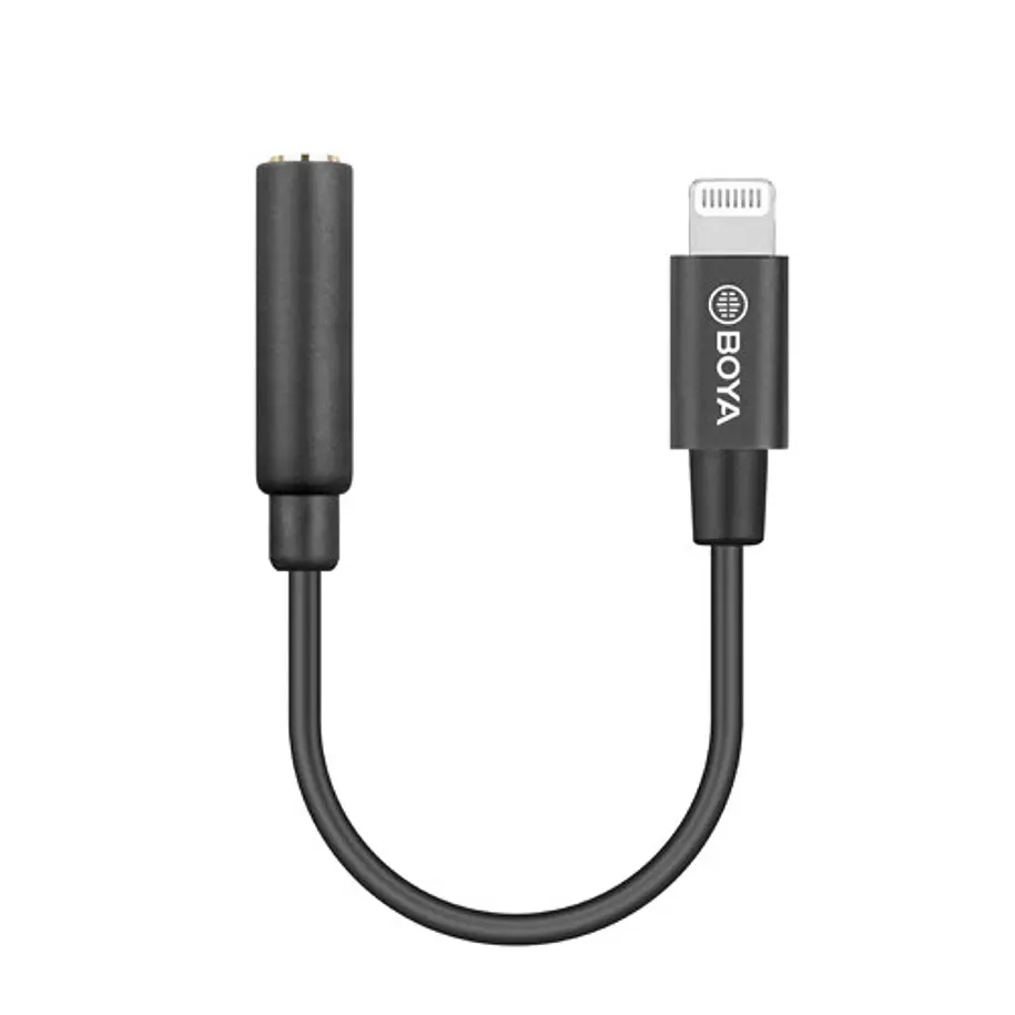 Boya BY-K3 Cable Macho Lightning - Hembra TRRS 2