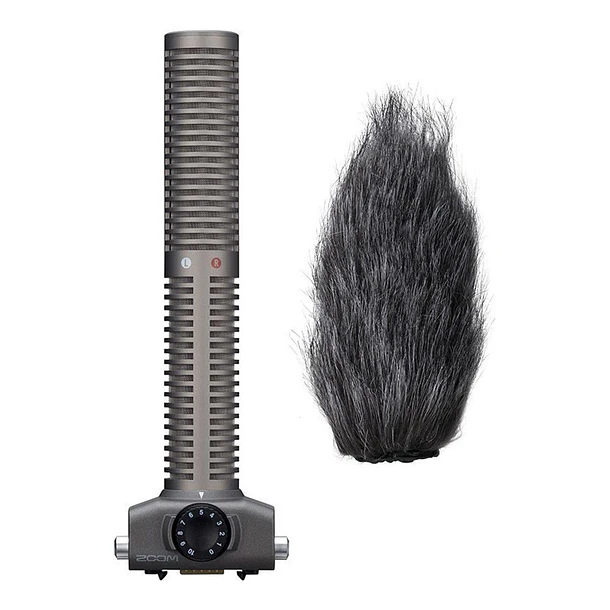 Zoom SSH-6 Cápsula de Micrófono Shotgun Stéreo para Grabadoras Zoom H5, H6 y Q8 1