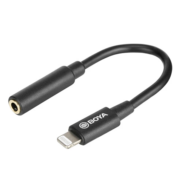 Boya BY-K3 Cable Macho Lightning - Hembra TRRS 3