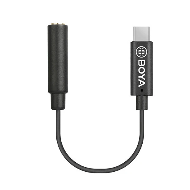 Boya BY-K4 Cable Macho USB-C - Hembra TRS 1