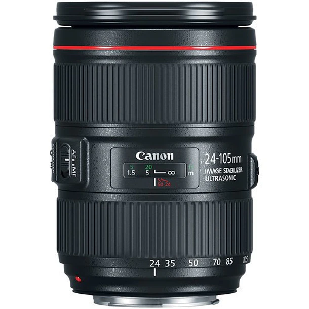 Canon 5D Mark IV - Cámara con Lente 24-105mm f/4L IS II USM 12