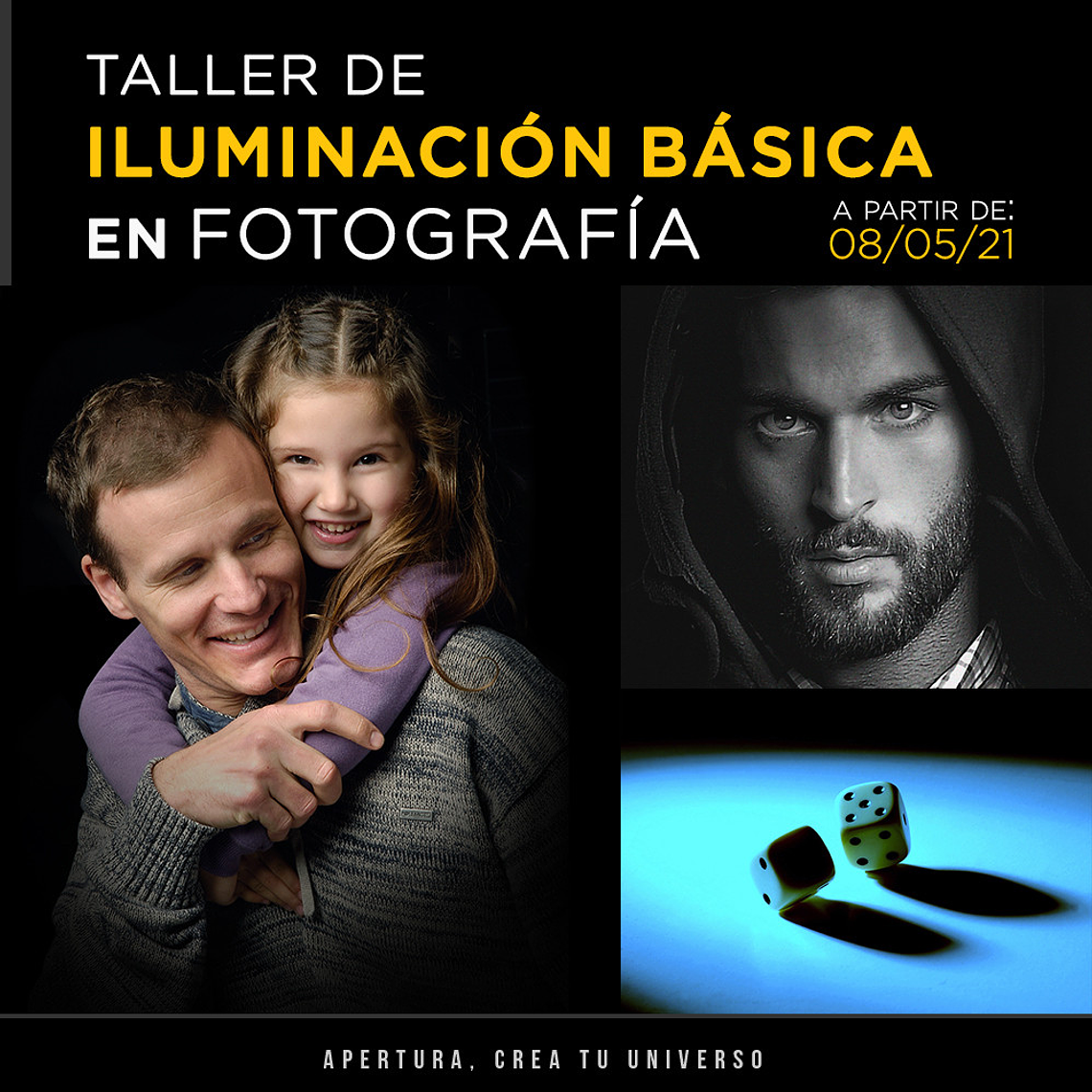 Taller: Iluminación en Fotografía - Mayo 2021 1