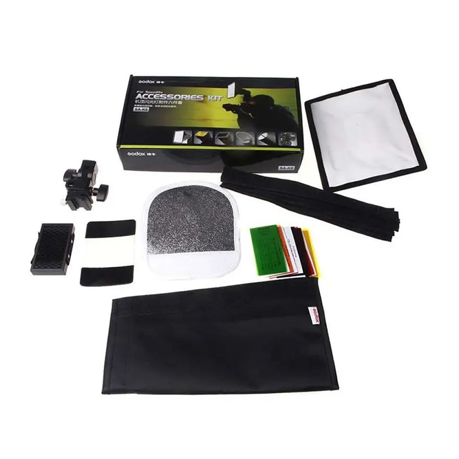 Godox SA-K6 Set de Accesorios Para Flashes Speedlight 1