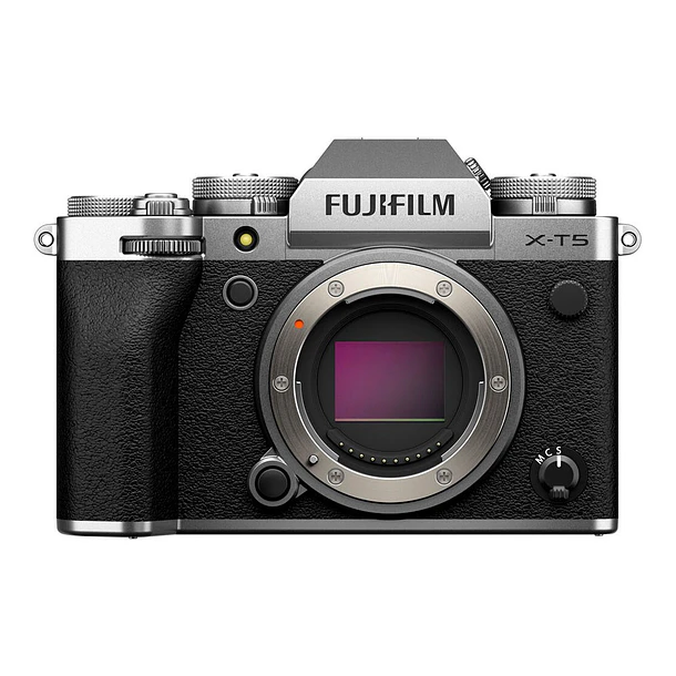 FUJIFILM X-T5 Cámara Mirrorless, solo cuerpo (Silver) 1