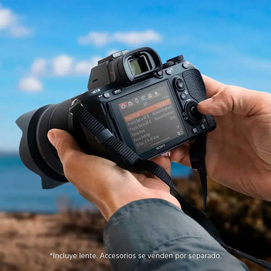Sony Alpha 7 III Cámara Con Sensor de Imagen Full-Frame (SOLO CUERPO)  [ILCE-7M3 SOLA] 4