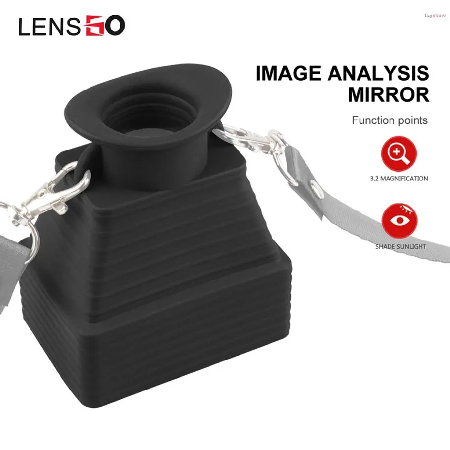 Lensgo Lupa de Enfoque y Análisis 3.2X de Aumento Con Correa 2