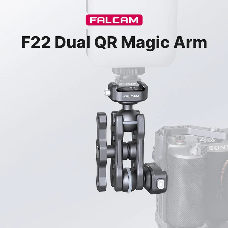 Falcam F22 Brazo Articulado Con Doble Cabeza Con Galletas en sus Extremos 4