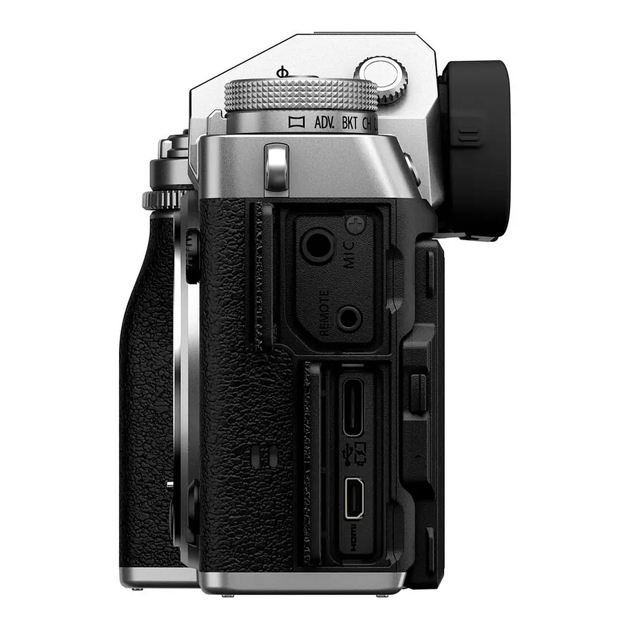 FUJIFILM X-T5 Cámara Mirrorless, solo cuerpo (Silver) 8