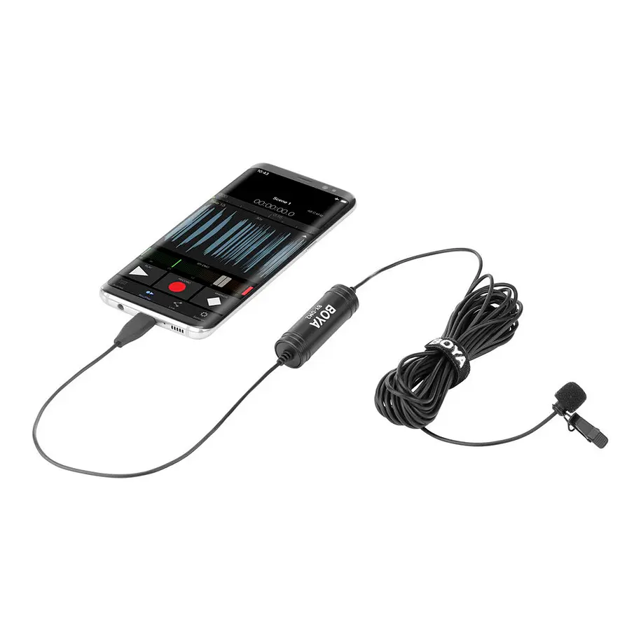 Boya BY-DM2 Micrófono Lavalier conector tipo C (Android) 9