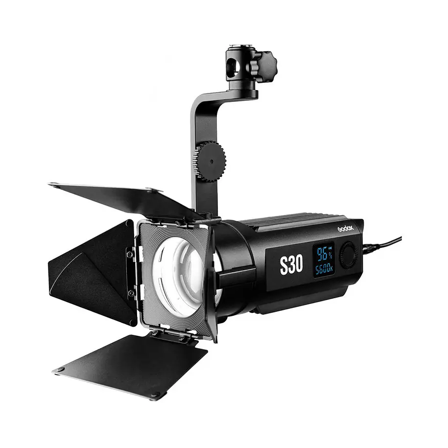 Godox S30 Cañon Led Con Control de Enfoque Para Concentrar Luz 12