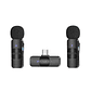 Boya BY-V20 Micrófono Inalámbrico Doble Ultra Compacto y Portable 2.4GHz Conector USB-C - Miniatura 1