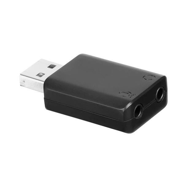 Boya BY-EA2 Adaptador USB a 3.5mm Salidas Para Audífono y Micrófono 3