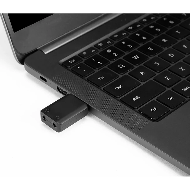 Boya BY-EA2 Adaptador USB a 3.5mm Salidas Para Audífono y Micrófono 4