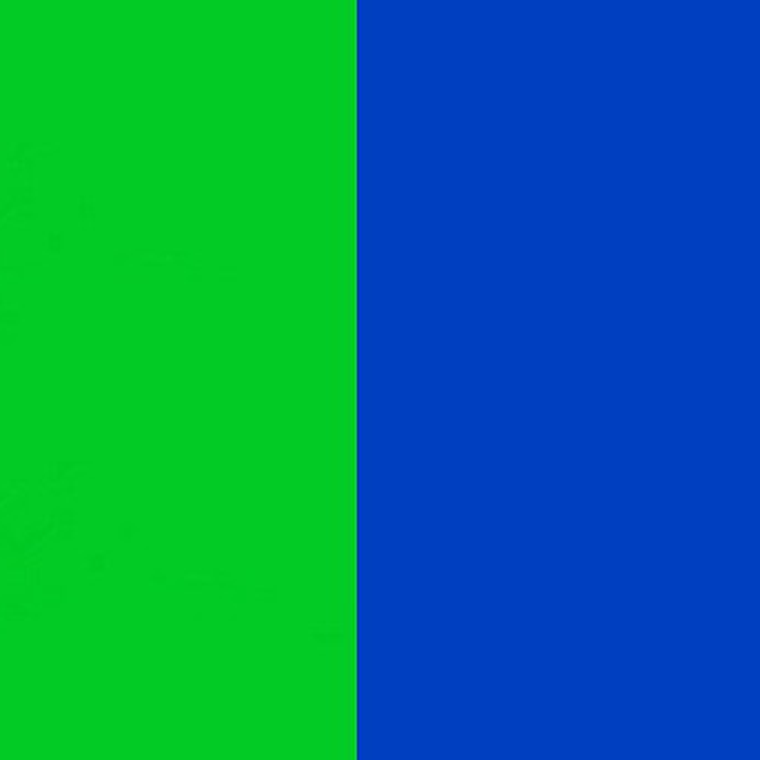 Fancier Pantalla Chroma Reversible Muselina Verde / Azul 1.5 m ancho x 2 metros Alto 2