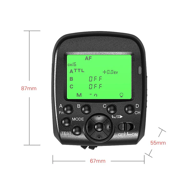 Triopo G1 Controlador Trigger Compatible con Sony 5