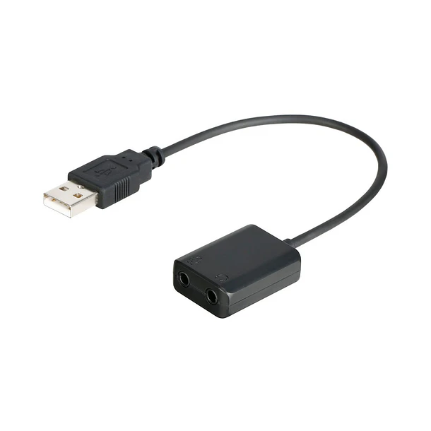 Boya BY-EA2L Adaptador Mini Cable USB a 3.5mm Salidas Para Audífono y Micrófono 1