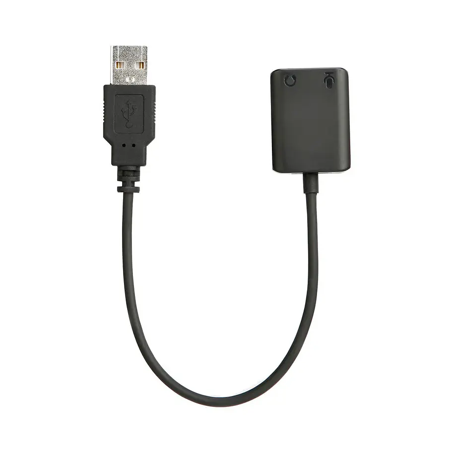 Boya BY-EA2L Adaptador Mini Cable USB a 3.5mm Salidas Para Audífono y Micrófono 2
