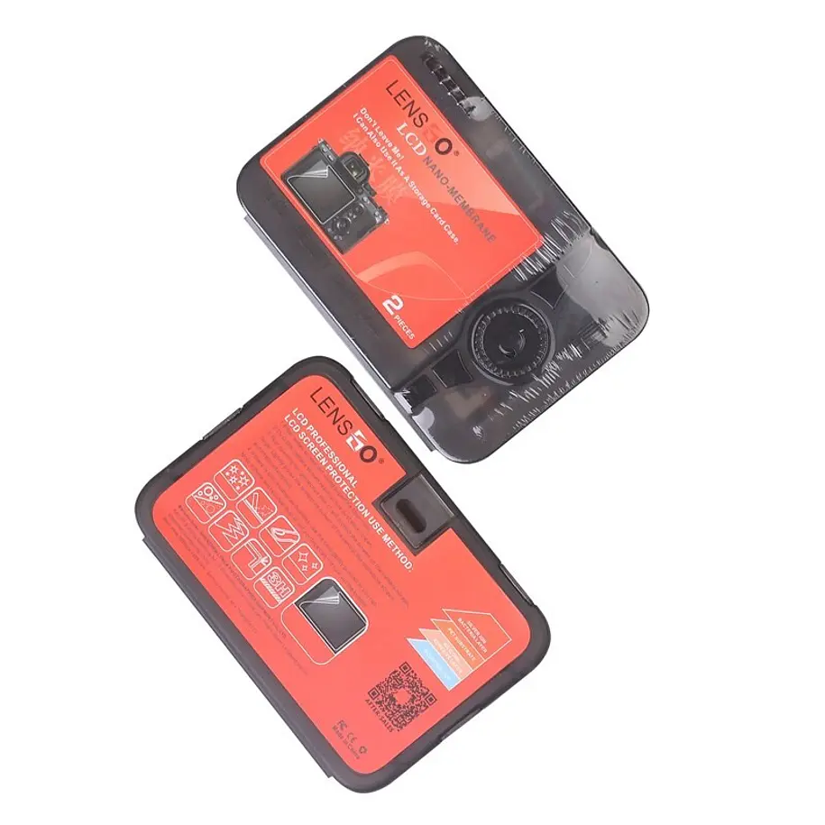 Lynca Protector Pantalla LCD-NANO 2 Unidades Con Case de Memorias 1