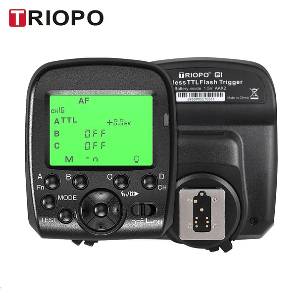 Triopo G1 Controlador Trigger Compatible con Sony 6
