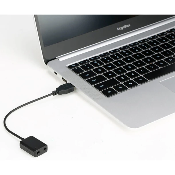 Boya BY-EA2L Adaptador Mini Cable USB a 3.5mm Salidas Para Audífono y Micrófono 3