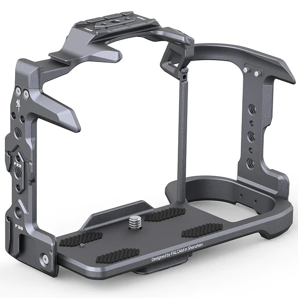 Falcam UL-2634 Carcaza Para Canon R5 y R6  Con Monturas Para Accesorios F22 y F38 7