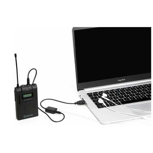 Boya BY-EA2L Adaptador Mini Cable USB a 3.5mm Salidas Para Audífono y Micrófono 6