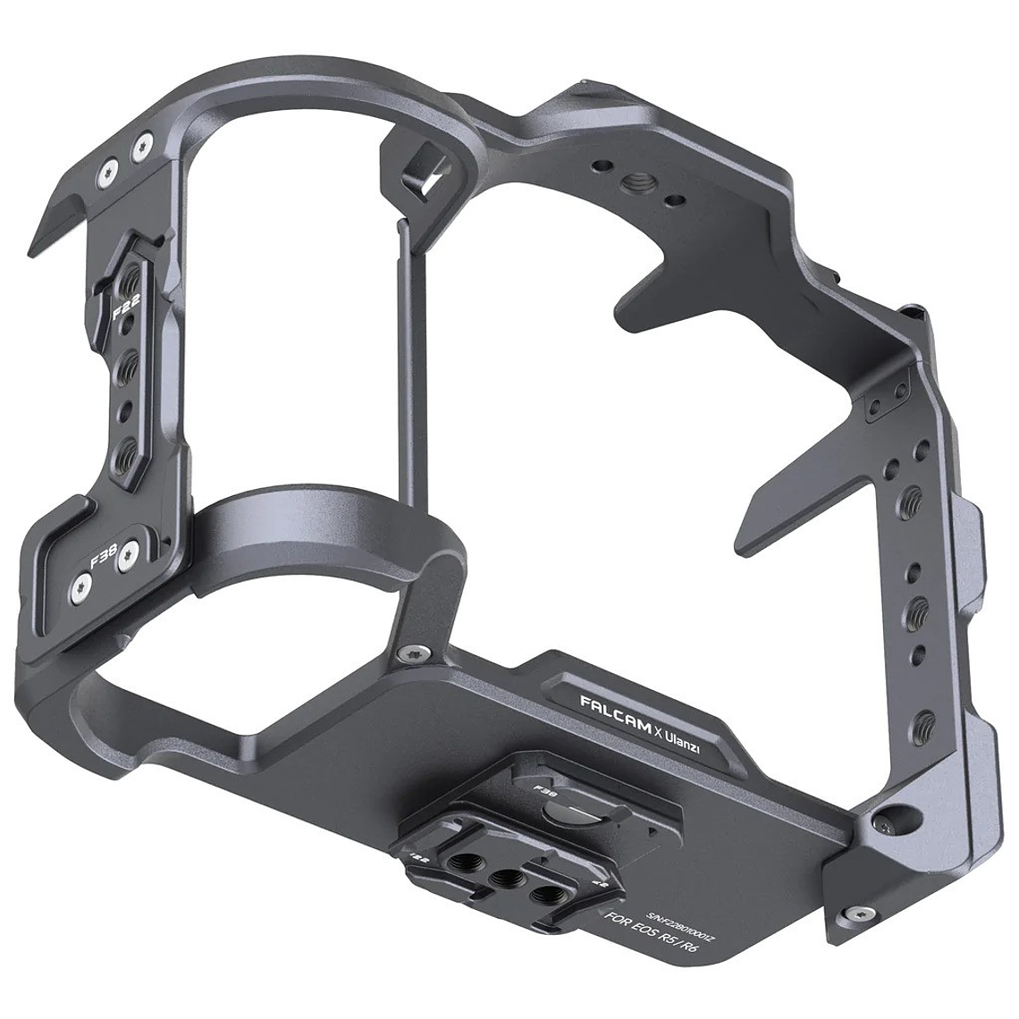 Falcam UL-2634 Carcaza Para Canon R5 y R6  Con Monturas Para Accesorios F22 y F38 10