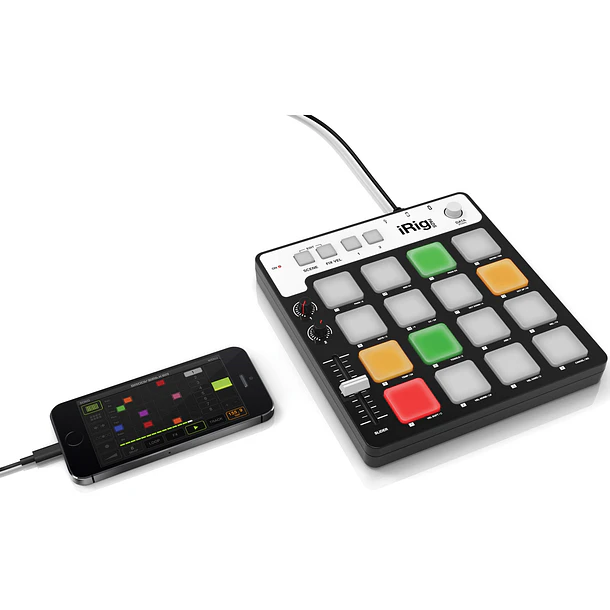Ik Multimedia iRig Pads Controlador Midi De Percusión y Ritmos 2