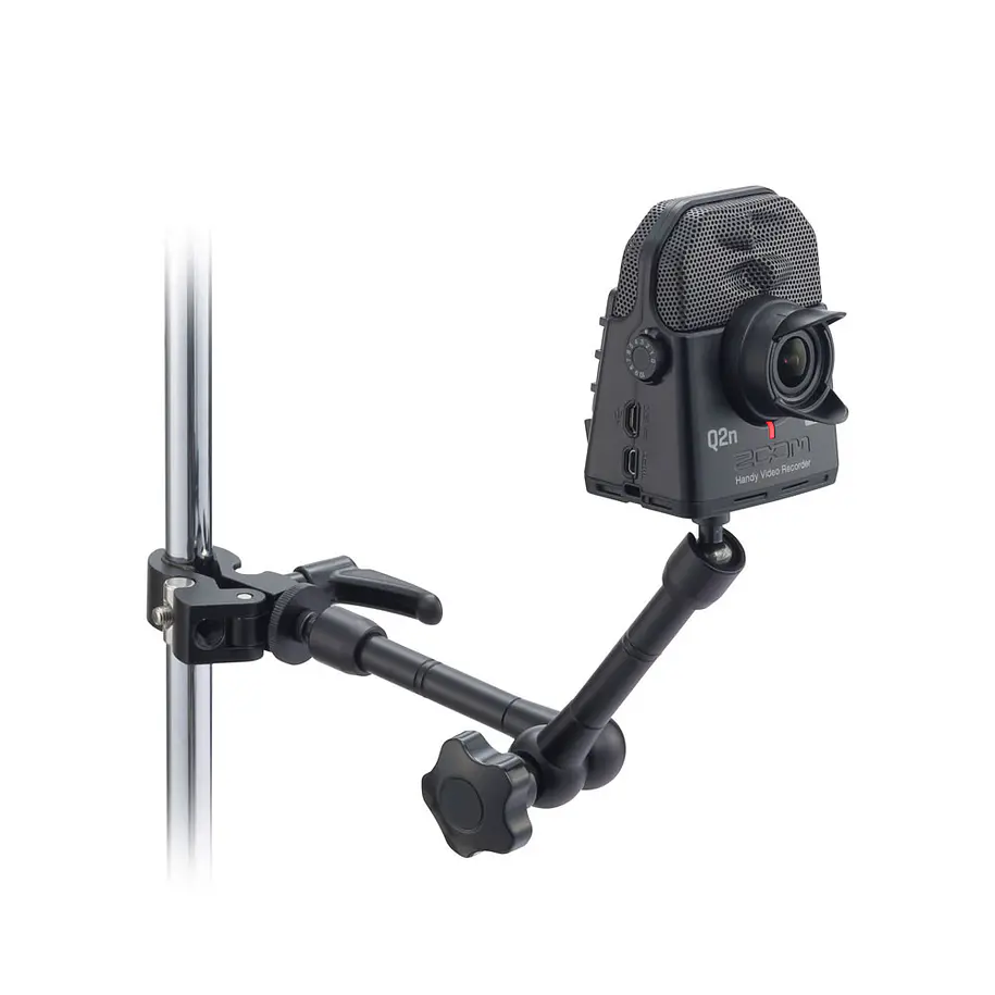 Zoom HRM-11 Brazo con Pinza Para Sostener Grabadoras e Interfaces Zoom 2
