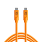 Tether Tools CUC10-ORG Cable USB-C A USB-C de 3mts - Miniatura 1