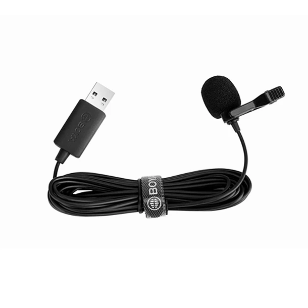 Boya BY-LM40 Micrófono Lavalier USB Cable de 4 Metros 3