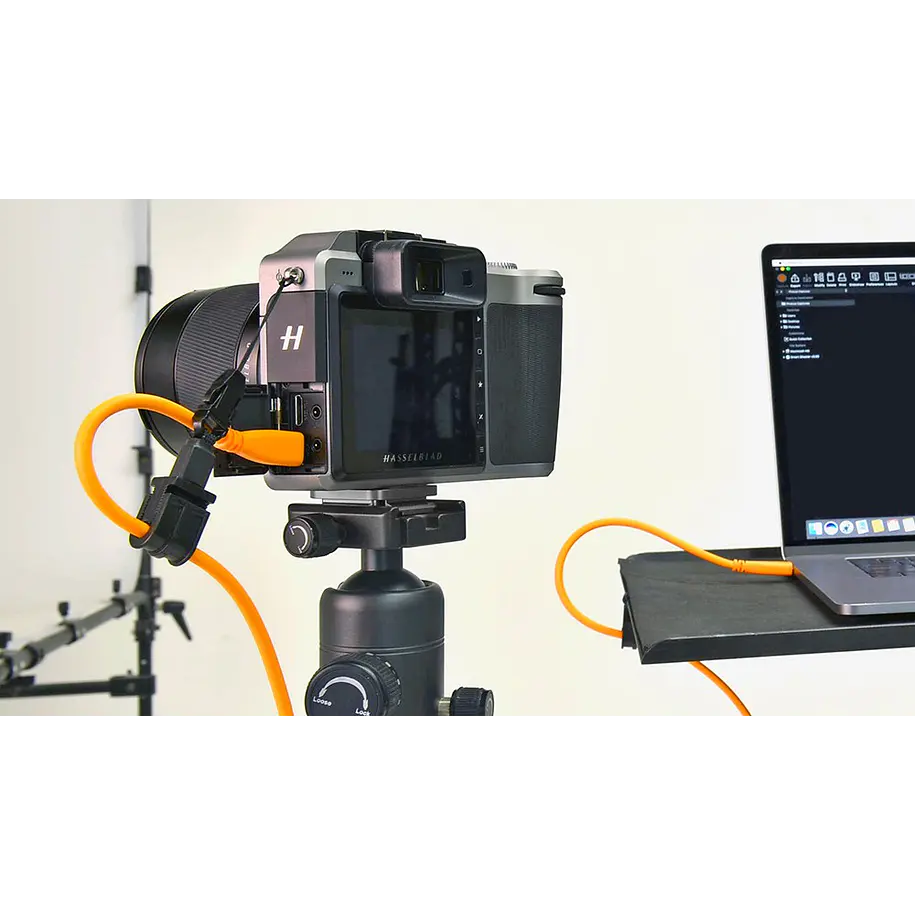 Tether Tools CUC10-ORG Cable USB-C A USB-C de 3mts 2