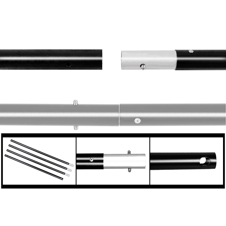 Fancier Soporte de Fondos Medium 2.6m Alto x 3m de Ancho 4