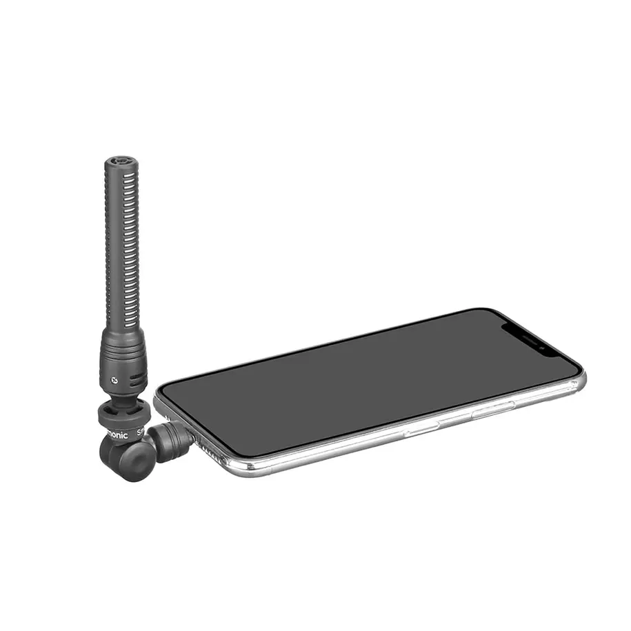 Saramonic SmartMic5 Di Micrófono unidireccional superlargo para dispositivos Lightning iOS 6