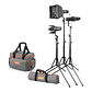 Godox S30 x 3 Maleta de 3 Luces Led Enfocable Con Accesorios S30-D - Miniatura 1
