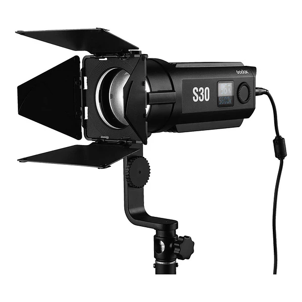 Godox S30 x 3 Maleta de 3 Luces Led Enfocable Con Accesorios S30-D 5