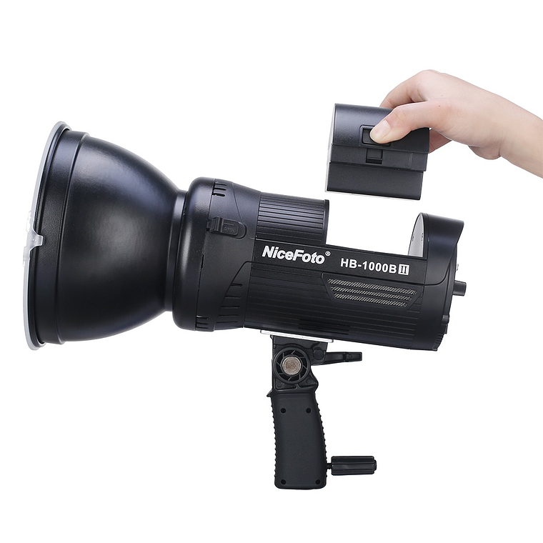 NiceFoto Cañon Led HB-1000A II 100W Bicolor 8