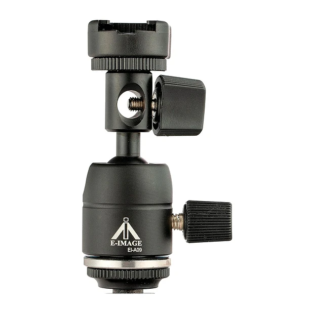E-image EI-A09 Sujetador Para Flash o Foco Led y paraguas Con Ballhead 1