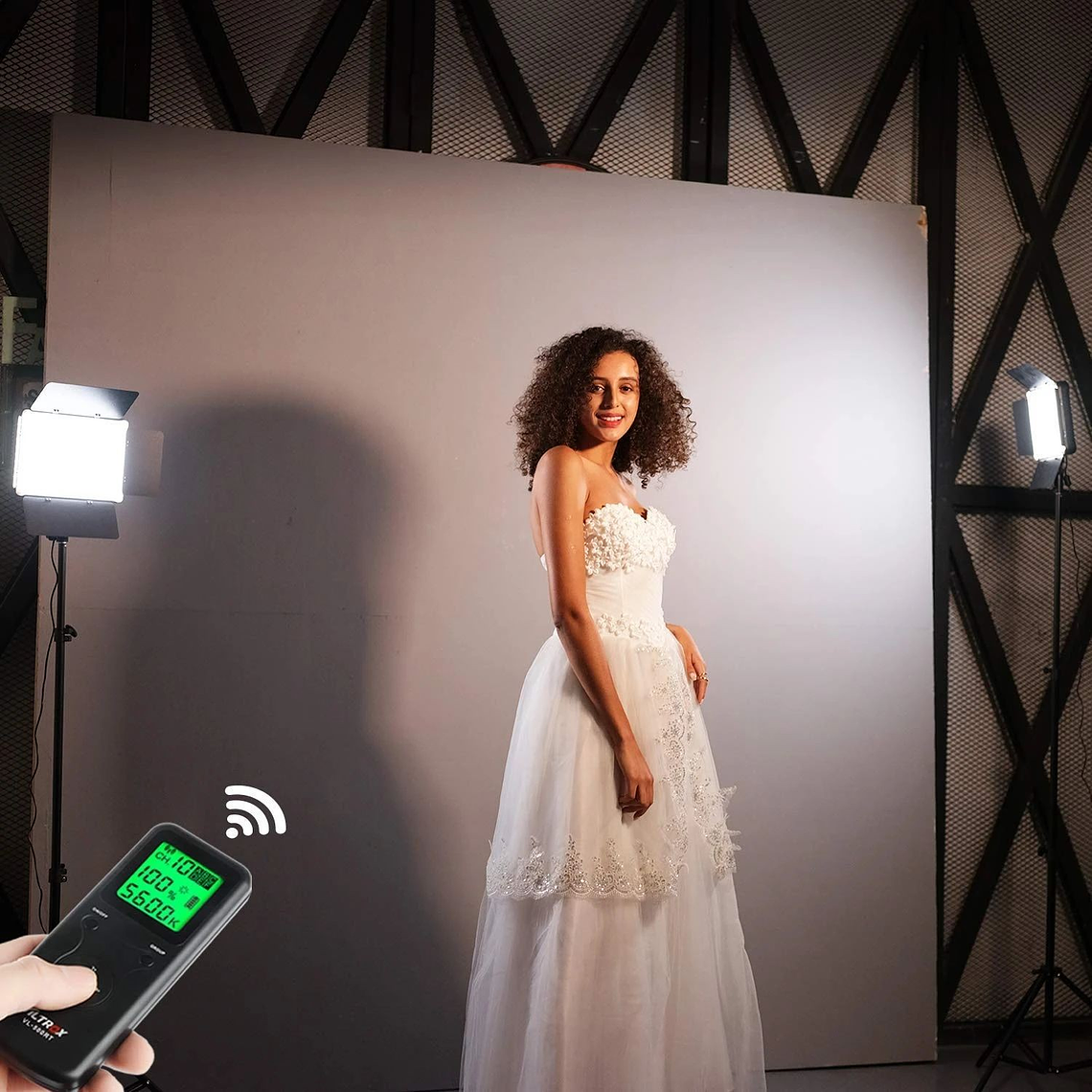 Viltrox VL-192 Bi-2 Kit 2 Luces Led Con Trípodes y Bolso 5