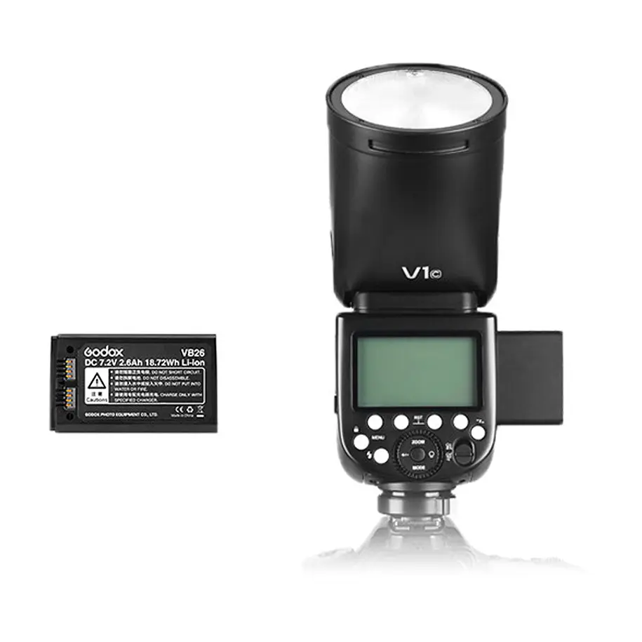 Godox V1-S Flash Para Sony TTL Cabezal Circular 3
