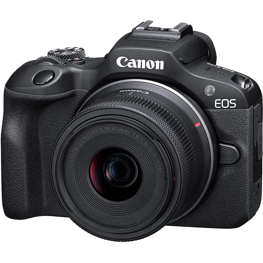 Canon EOS R100 Mirrorless Cámara Con Lente 18-45mm 1